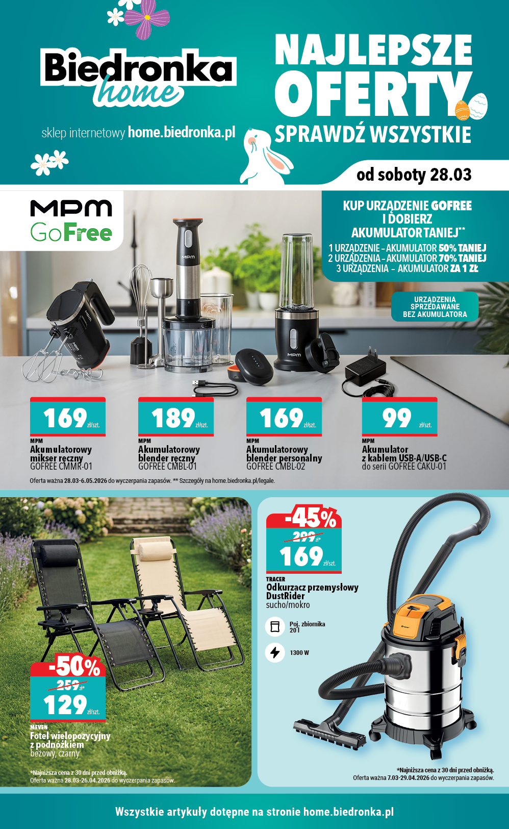 Biedronka oferta od soboty 28-03-2026